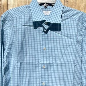 ETON Mens dress shirt BNWOT SLIM 16 1/2